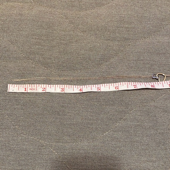 925 Sterling Silver Two-Hearts Double Chain Necklace | NWOT - Picture 5 of 8